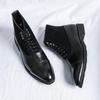 High Quality Men's Chelsea Boots Business Formal Casual Leather Ankle Boots Fashion Italian Designer Men Shoes Botas Para Hombre