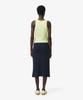 Lacoste Women'S Pointel Mid-Length Skirt Jf9831-56G 166