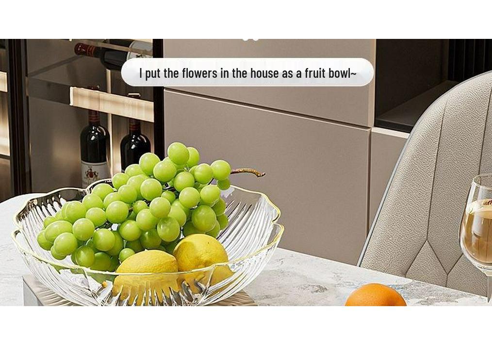European Floral Fruit & Snack Bowl Set - Luxury Home Candy Plates