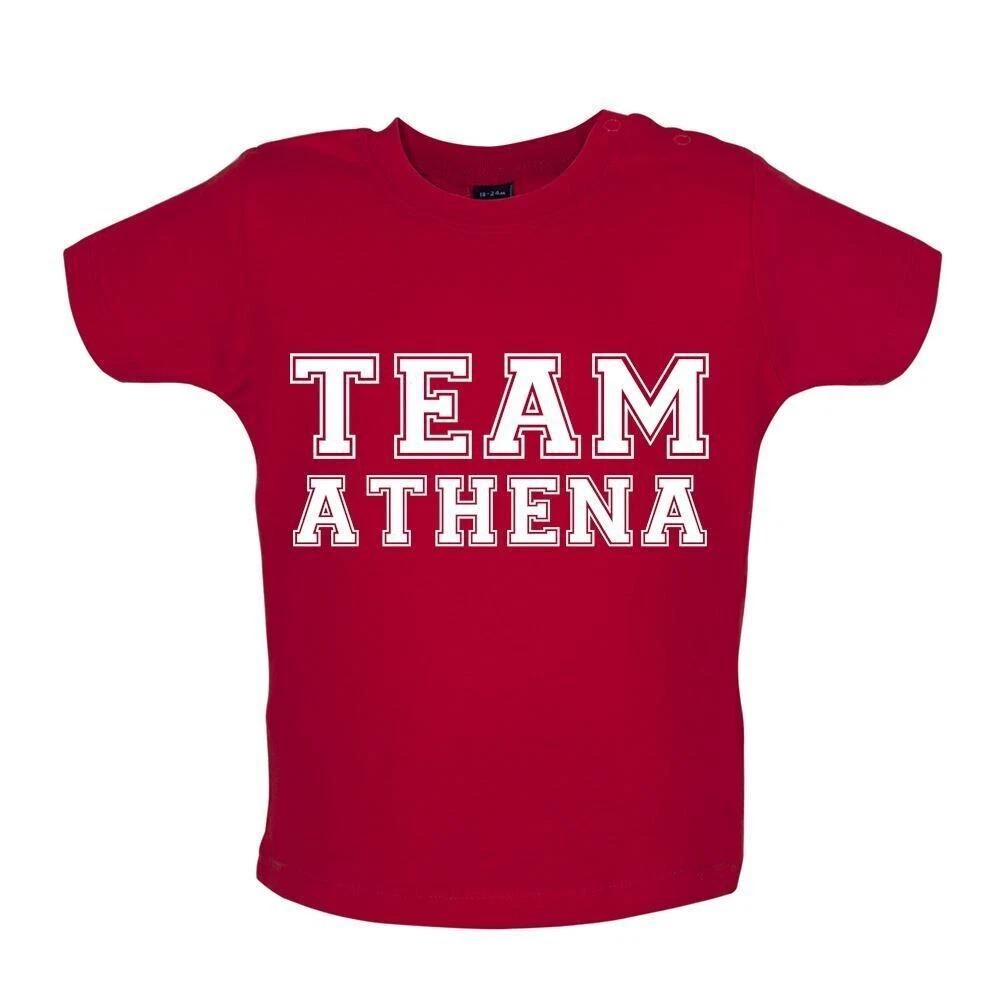 Team Athena - Baby Kids Boys Girls Unisex T-Shirt / Babygrow - Gladiator TV Game Show Name Contender 100