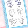 Children's Groove Drawing Book Kindergarten 3-14 Ages Basic Practice Magic Copybook