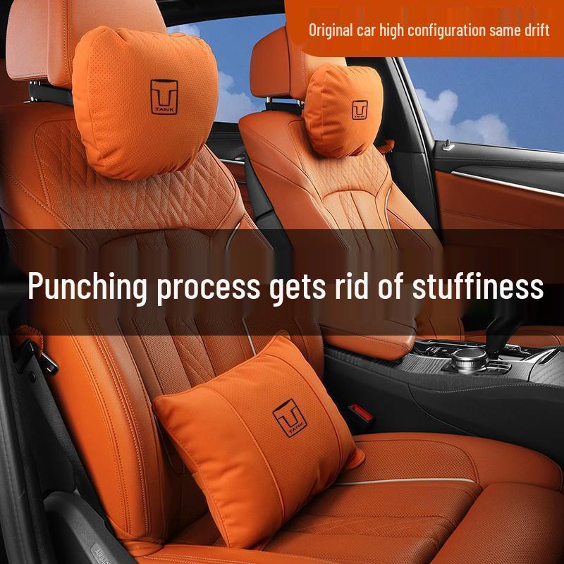 Car Headrest and Lumbar Support for Tank 300/500, Maybach - Neck Support Pillow for Car Seats