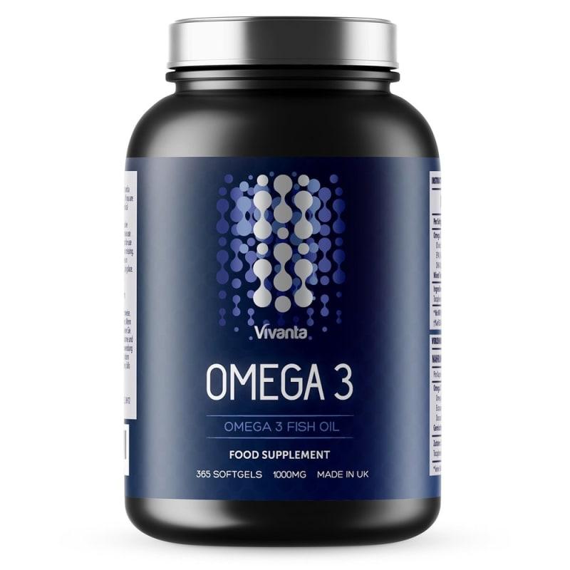 

Vivanta Nutrition Fish Oil Omega 3, 31,000 mg, 365 Capsules
