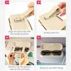 Portable Car Glasses Box Compact Driving Glasses Holder Fashion Car Sunglasses Case  Car