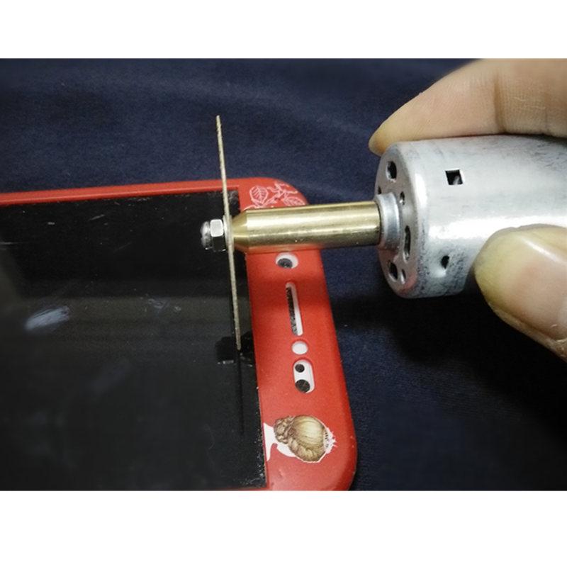 

Mobile Phone LCD Screen Cutting Machine with Connector Sleeve and Diamond Grinding Wheel