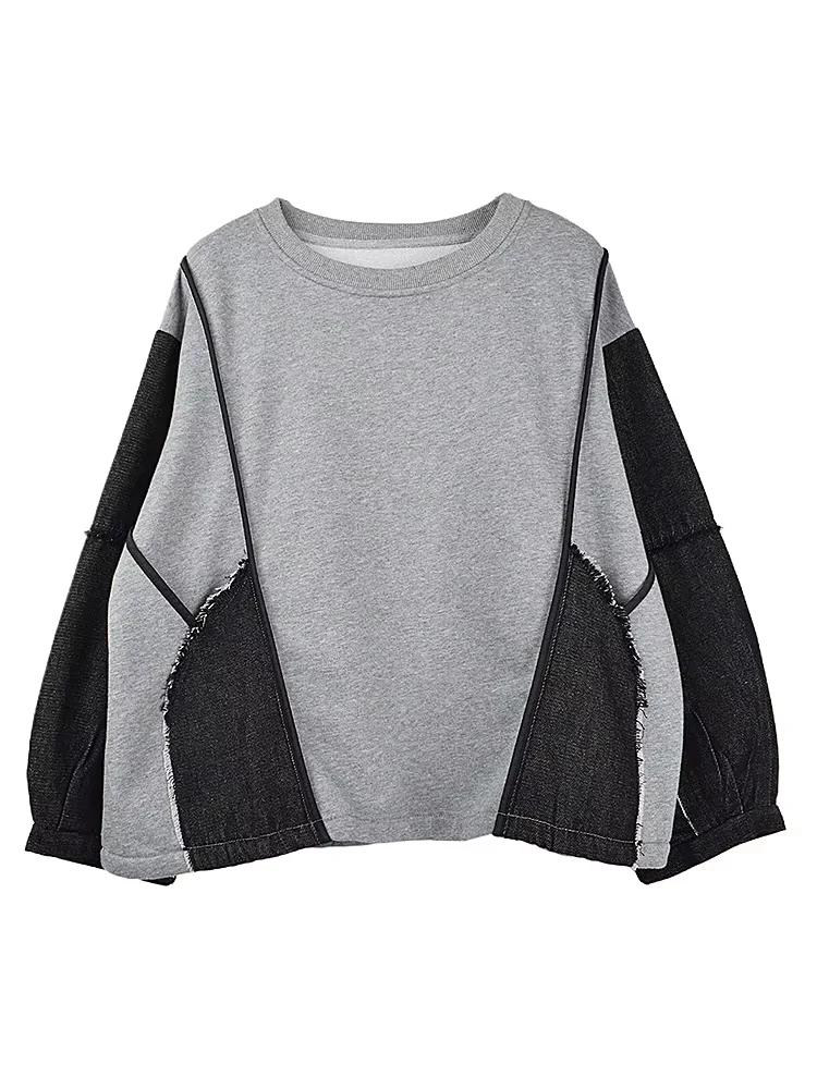 Xitao Casual O-neck Full Sleeve Pullover Sweatshirt GMM1049