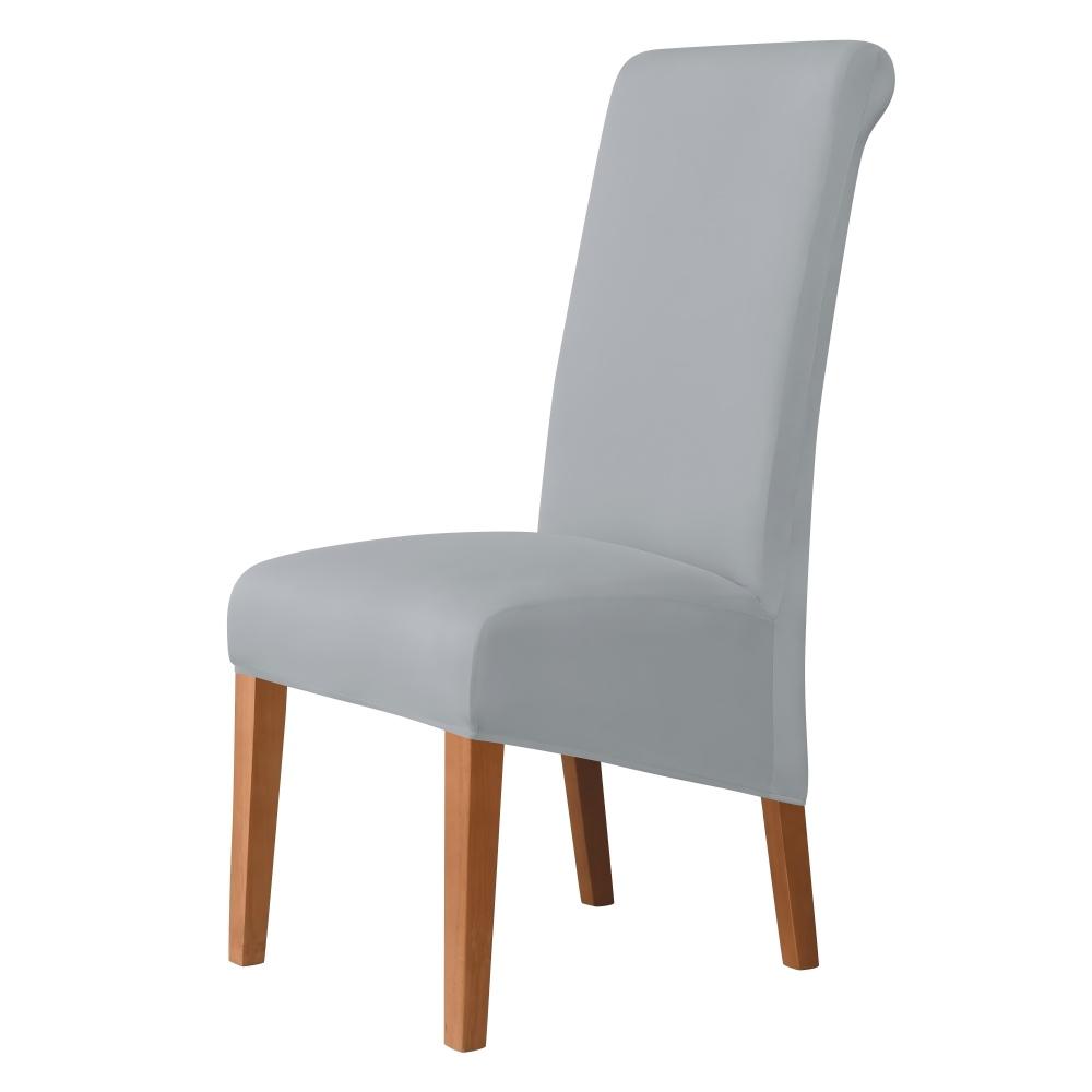 

1/2pcs Stretch Spandex Chair Covers XL Size Long Back Dining Chair Cover Seat Slipcovers Anti-dirty for Wedding Party Home Decor 1PC