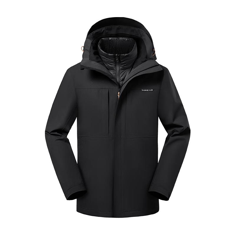 TOREAD Couple's 3-in-1 Down & Hardshell Jacket Set