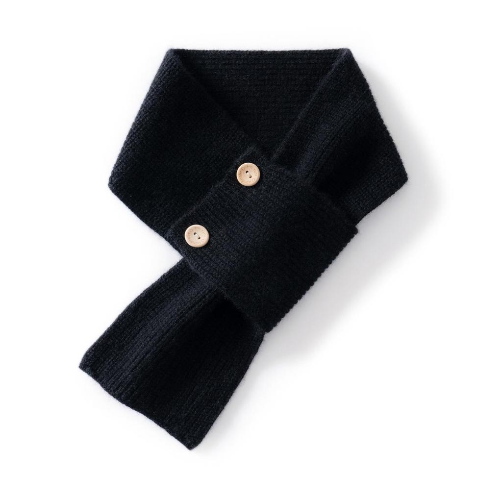 Children's Cashmere Knit Neck Warmer: 2-8 Years, Boys & Girls, Autumn-Winter Scarf & Spring Collar