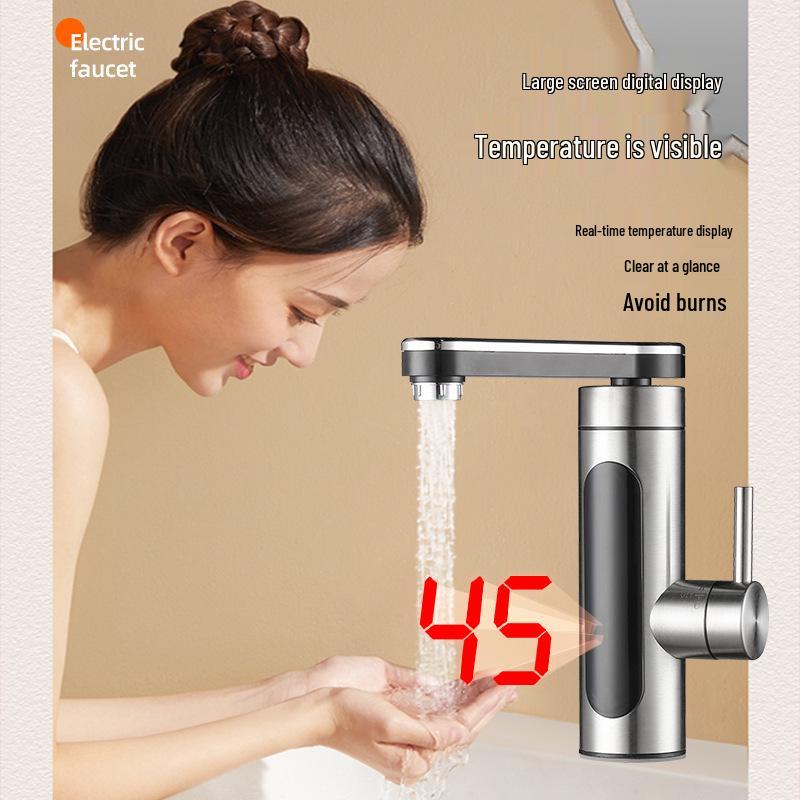 Huijiakang Dual-Use Instant Hot & Cold Electric Kitchen Faucet