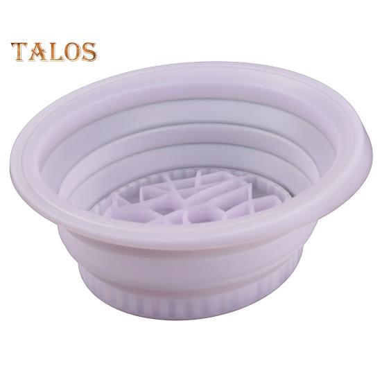 Tragbare Eisbadeschale, faltbares Design, umweltfreundlich, wiederverwendbar, effiziente Reinigung, Mehrzweck-Waschbecken, Silikon-Eisbadeschale