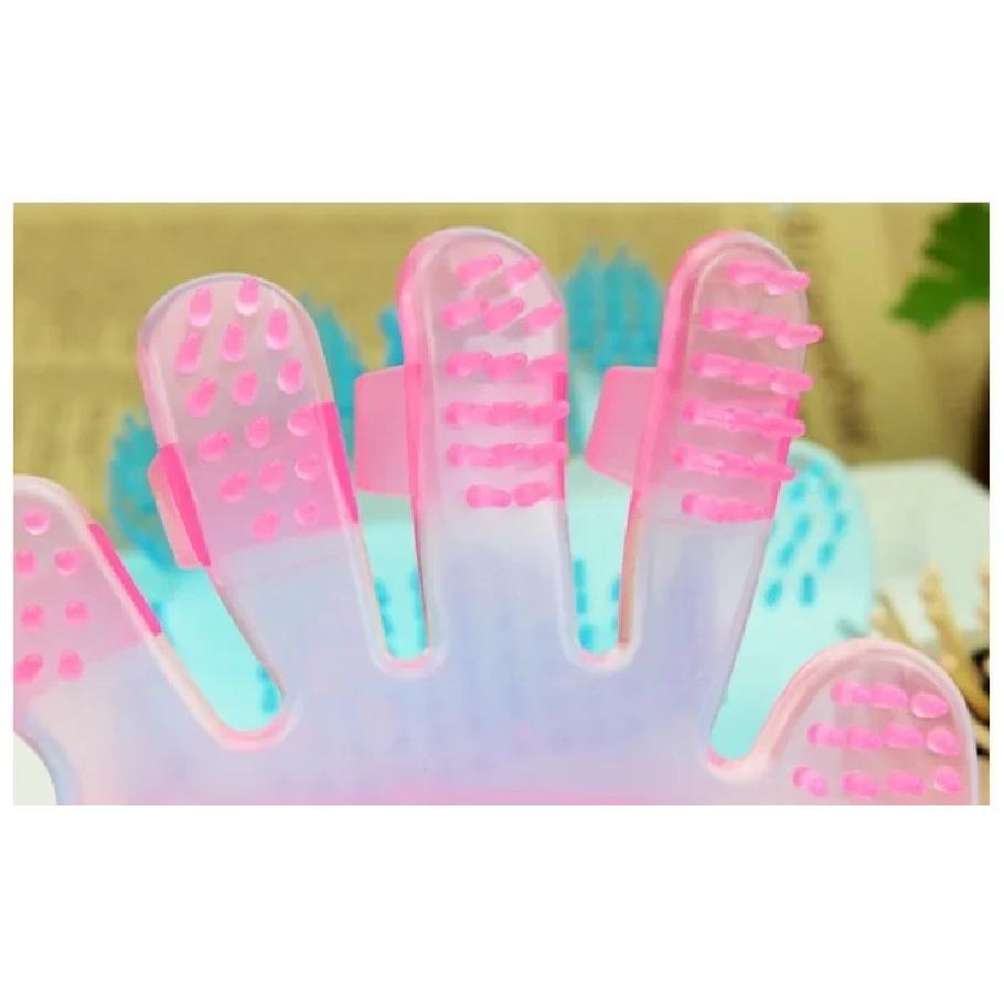 Portable Hair Cleaning Shampoo Massager Brush Scalp Comb Head Massage Pet Shower Body Silicone Cleansing Stress Relax