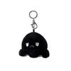 Süßer wendbarer Gesichtswechselnder kleiner Oktopus Anhänger Schultaschen Paar Schlüsselanhänger Plüschanhänger Wendbarer Oktopus Taschenzubehör