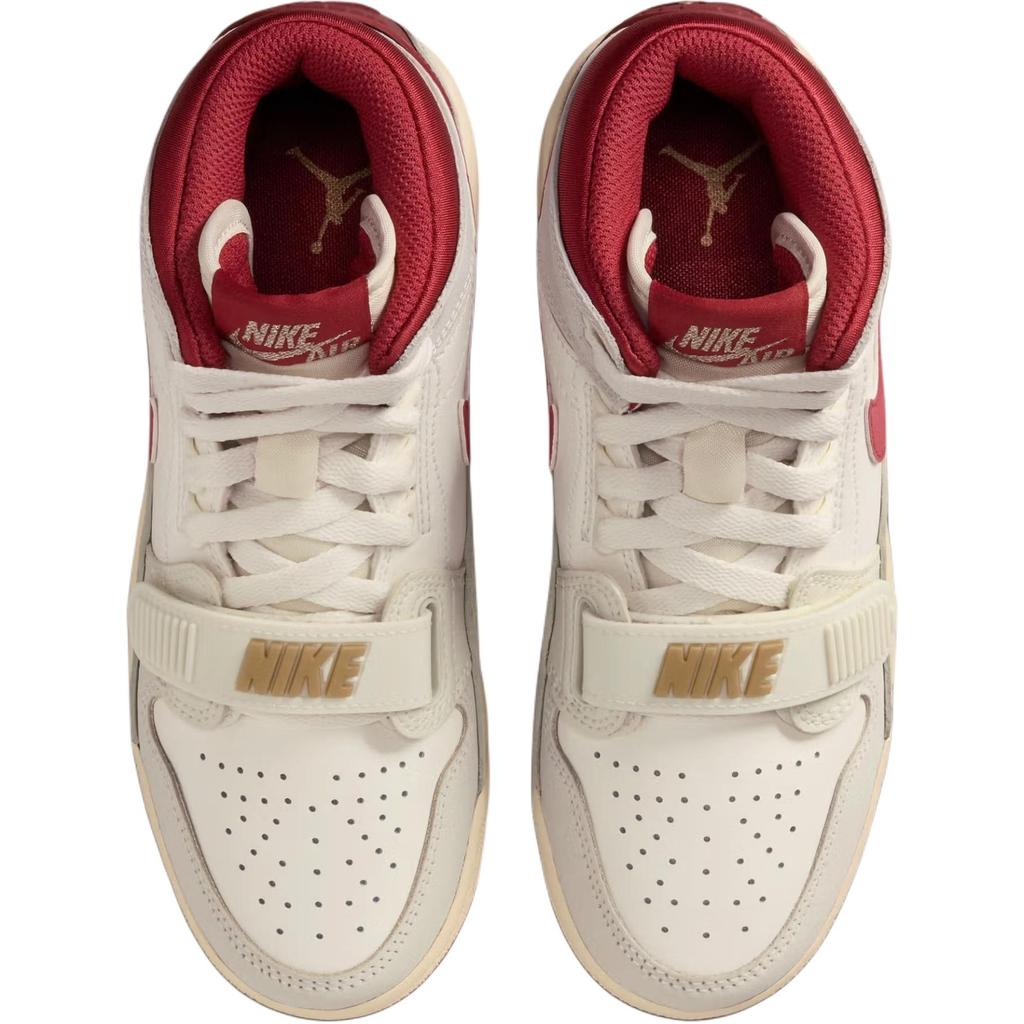 Air Jordan Jordan Legacy 312 Hög Topp Basketkängor Barnsneaker Beige Röd IQ9785-161
