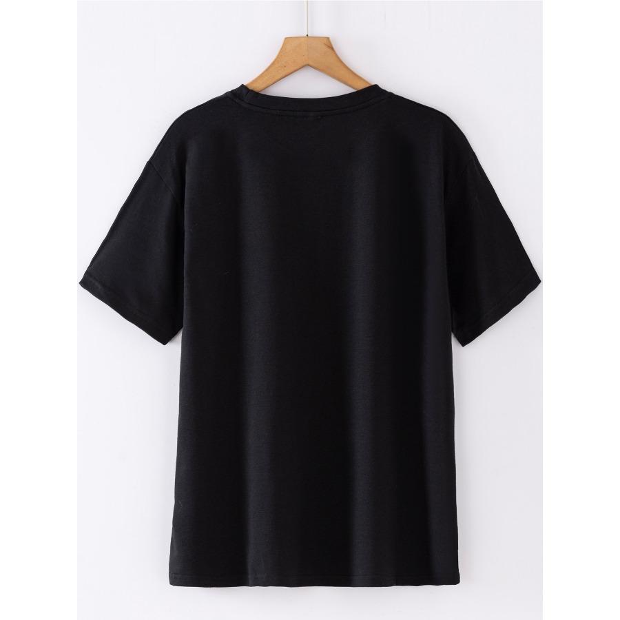 Casual Short Sleeved Printed Fashionable Oversized Cotton 3D Top Pattern T-shirt for Men Comfortable Summer Round Neck