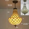 New European-style Restaurant Chandelier Aisle Club KTV Villa Decoration Creative Retro Glass Staircase Corner Lamp