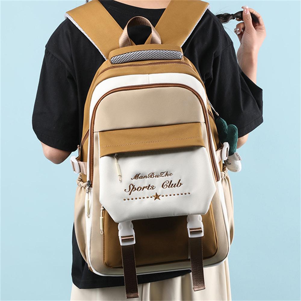 2023 New Campus Style Nylon Large Capacity Backpack Fashion Travel Backpack