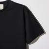 STCO Codigallery [100% Silket-Cotton] Essential T-Shirt Black (Semi-Oversized Fit)_Ctsvb04Nsb