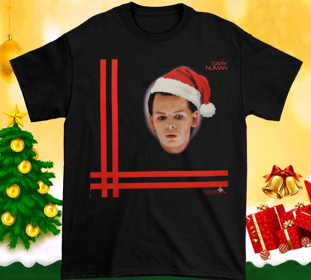 Gary Numan men Tour Christmas Shirt Happy Unisex S-5XL Gifl Unisex T-Shirt S