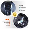 Für Toyota Prado 120 FJ120 2003-2009 ABS Schwarz Auto Mittelkonsole linke Seite Aufbewahrungsbox Multifunktionale Aufbewahrungsbox Zubehör