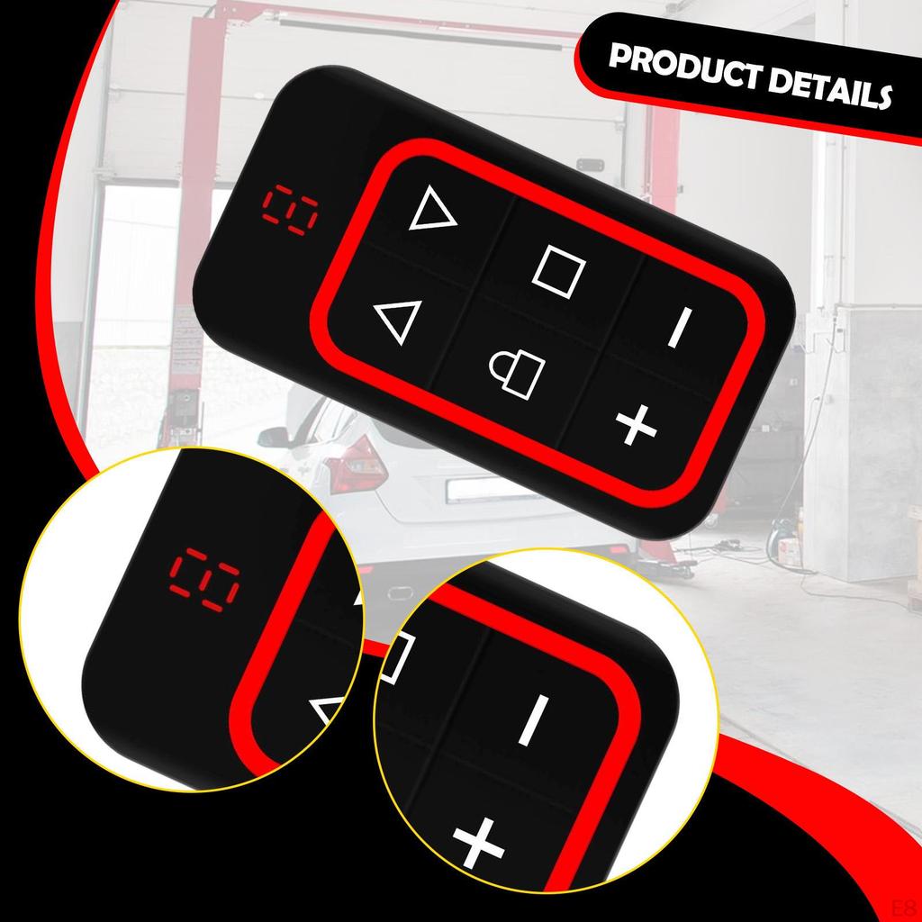Garage Door Opener Remote Control Compact Outdoor Vehicle Gate