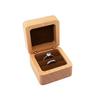 Velvet Wood Rings Box Retro Ring Earring Holder Ring Drawer Earrings Display Tray  Wedding
