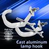 10pcs Stage Lights Hangings Light Hook Par Lamp Fixed Clip Aluminum Alloy Stage Lights Clamps Corrosion-resistant