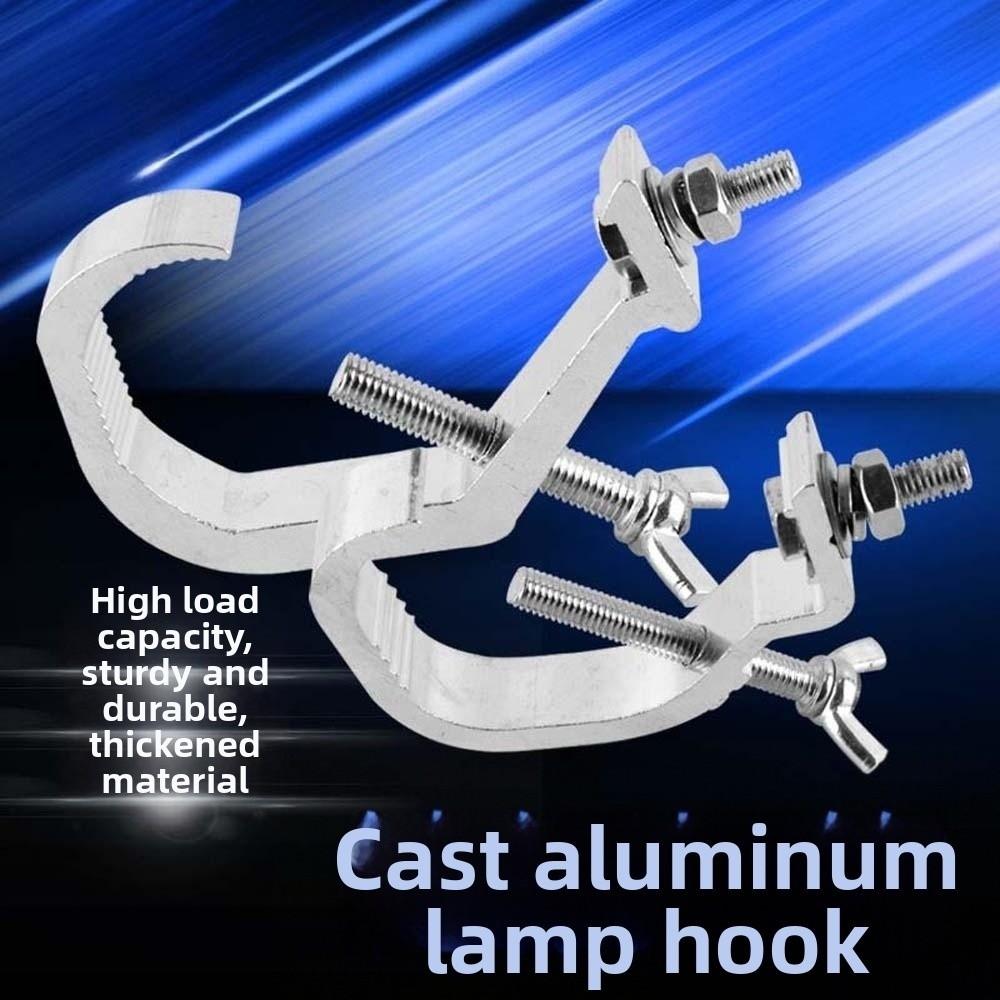 10pcs Stage Lights Hangings Light Hook Par Lamp Fixed Clip Aluminum Alloy Stage Lights Clamps Corrosion-resistant