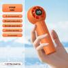 T237 Handheld High-Speed Camping Fan with Digital Display