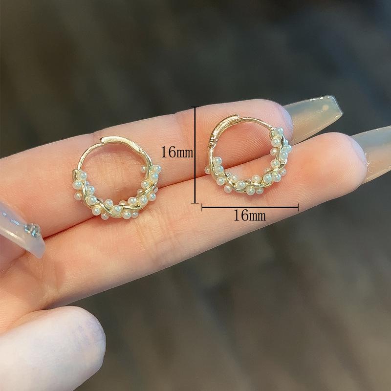 Korean Vintage Pearl Luxurious Ear Cuffs