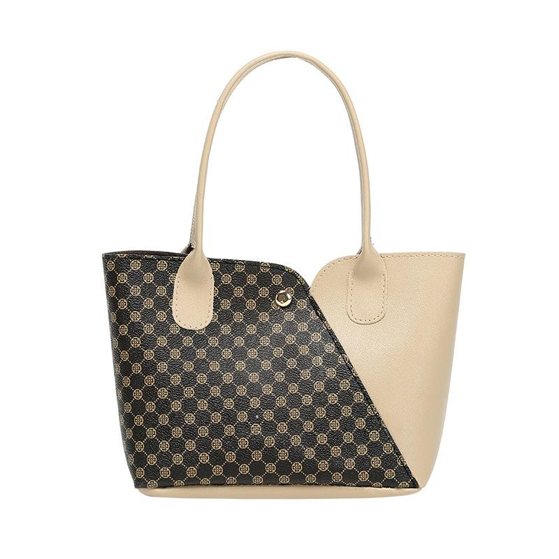 Flower Handbag Liten Bag Mote Allsidig grønnsakskurv
