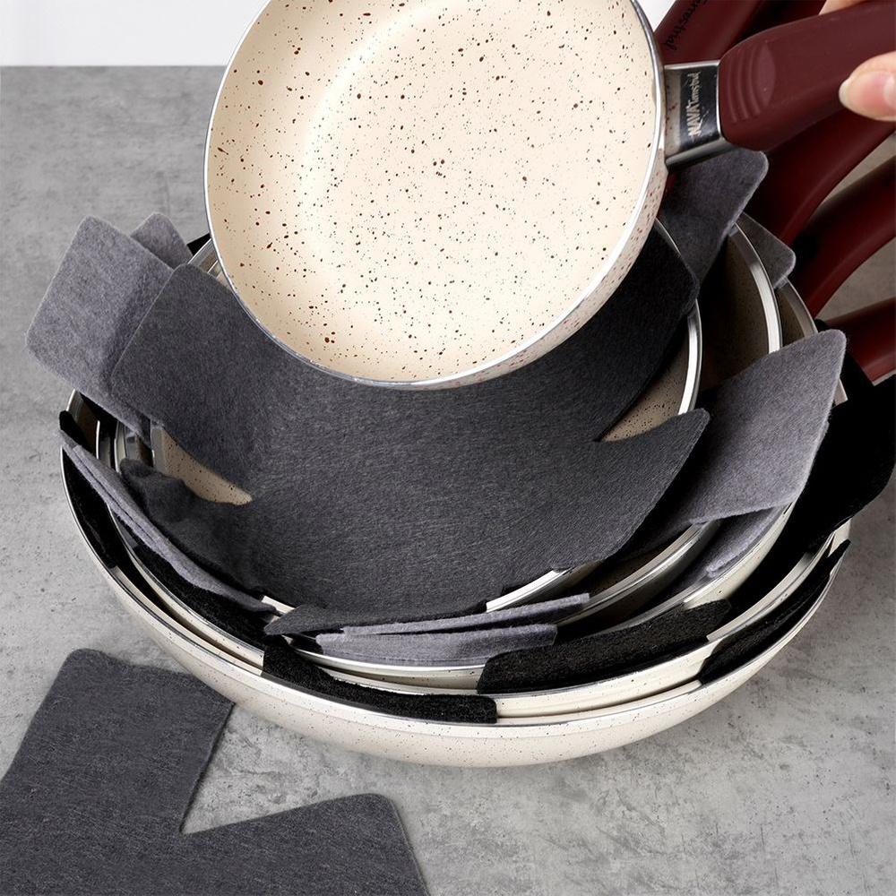 3x Beschermende Spacers voor Pannen, Potten, Borden, Pads, Keukenmatten