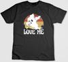 Love Me, Ghost, Short Sleeve T Shirt Men / Woman Y103