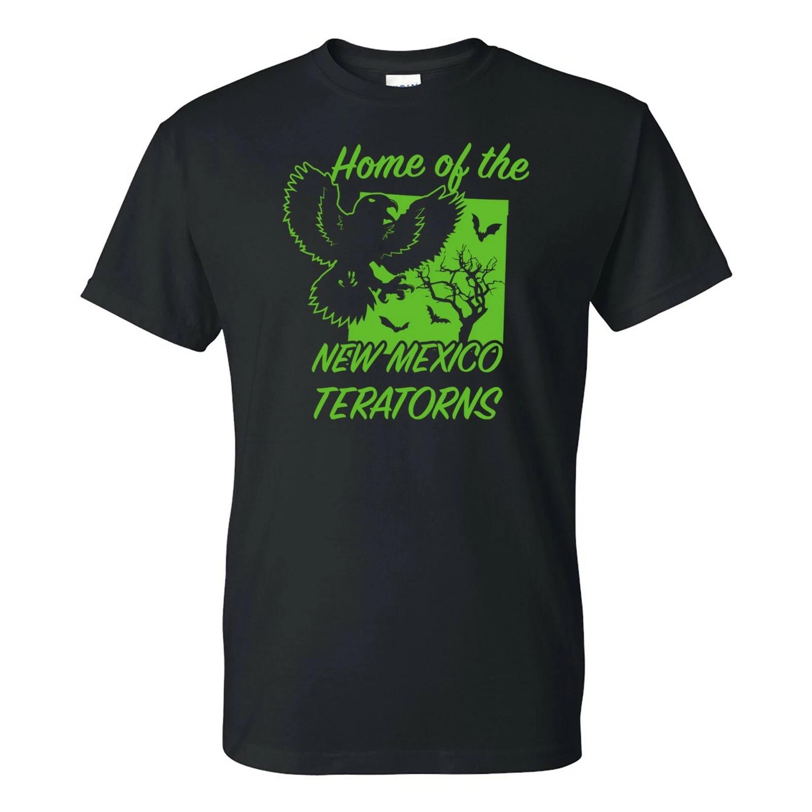 New Mexico Teratorns - Cryptid Hunting Horror T-Shirt - Black 4XL