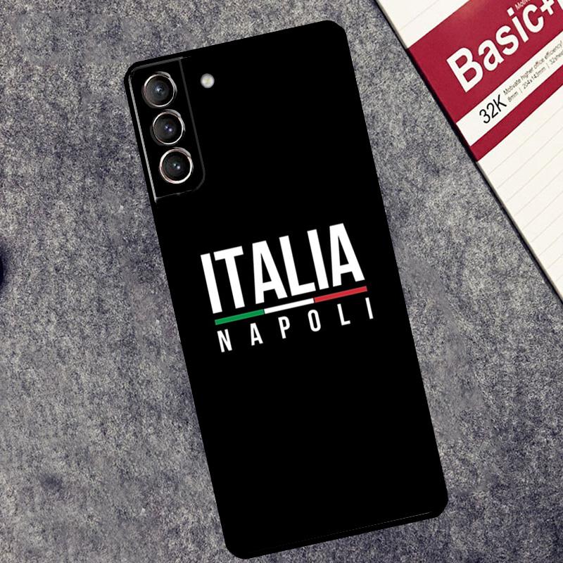 Flag Italy Case For Samsung Galaxy S25 S26 Ultra S20 S21 S22 S23 S10 Plus S25 FE S24 Ultra Cover Coque