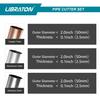 LIBRATON Pipe Cutter, Cutting Capacity 5-50mm, Erector Pipe Cutter with HSS Deburring Bar, Compatible with Copper Pipe, Aluminum Pipe, Thin-Walled Sta