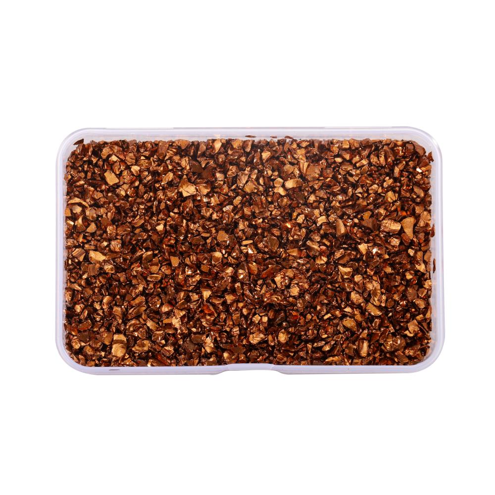 30/50/80 g/caixa cor pedras de vidro esmagado resina enchimento para diy resina cola epoxy molde irregular cristal arte do prego decoração jóias fazendo