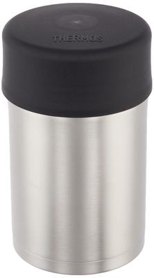 THERMOS Vacuum Insulated Food Stainless RHC0602 Jar, Clear, JBN-500, Steel,