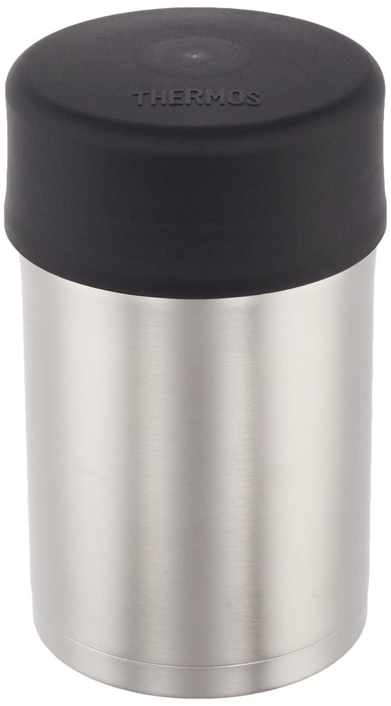 THERMOS Vacuum Insulated Food Stainless RHC0602 Jar, Clear, JBN-500, Steel,