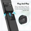 Battery Handle for Pocket 3, with 2800mAh Battery Fast Charging, Battery Grip Supports External Tripod