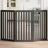 Vidaxl Foldable Dog Gate, 3 Panels, Black, 150 Cm