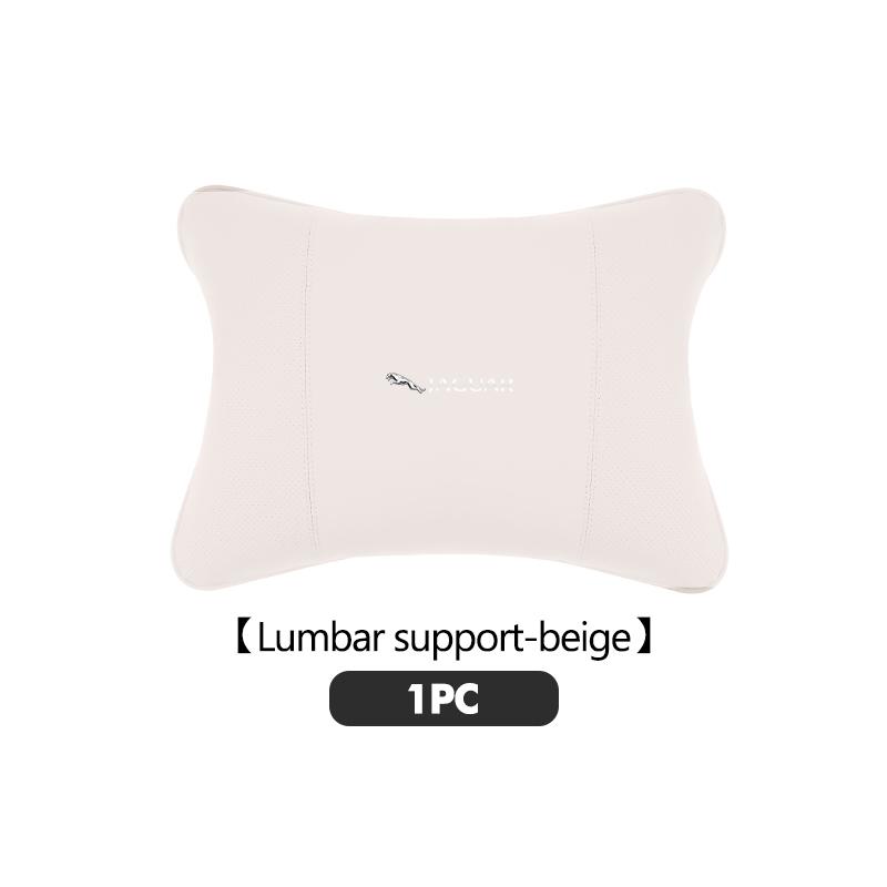 For Jaguar Car Seat Cushion Headrest Neck Pillow Lumbar Support XF XJ XFR XKR S-Type F-Type X-Type F-Pace I-Pace NN50
