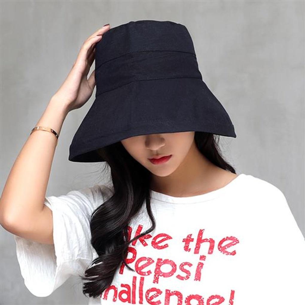 Maybin Summer Bucket Hat (Black) / Women's Bucket Hat