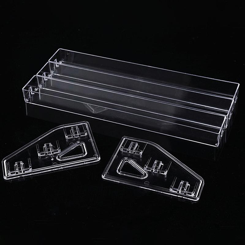 Acrylic 3/5/7 Layer Clear Acrylic Nail Polish Display Stand Nail Art UV Gel Shelf Cosmetic Eyeshadow Storage Rack Home Organizer