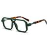 Trendy Retro Double Bridge Square Sunglasses for Men & Women - European & American Street Style