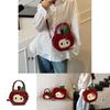 Adorable Sweet Hello Kitty Red Apple Design Mini Shoulder Bag For Daily Casual Use