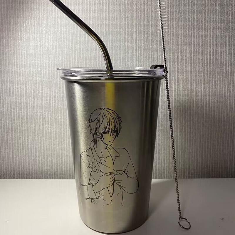 Stainless Steel Beer Wine Cup Portable Silver Beer Tumbler Cocktail Juice Milk Cup Metal Drinking Mug For Bar Outdoor Drinkware