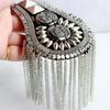 Hot sale Practical Performance Tassel Shoulder Badge Suit Dress Flower Decoration Costume Accessories Pads for Clothing