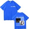 Rapper Lil Durk Poster Album Musicale Grafica Magliette Uomo Hip Hop Vintage Manica Corta Maglietta Moda Casual Magliette Oversize