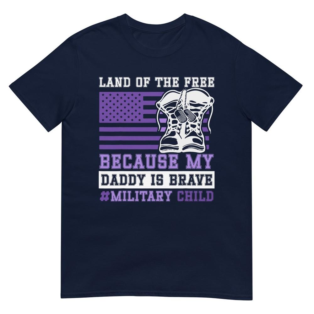Purple Up For Military Kids Military Child Month Tshirt S